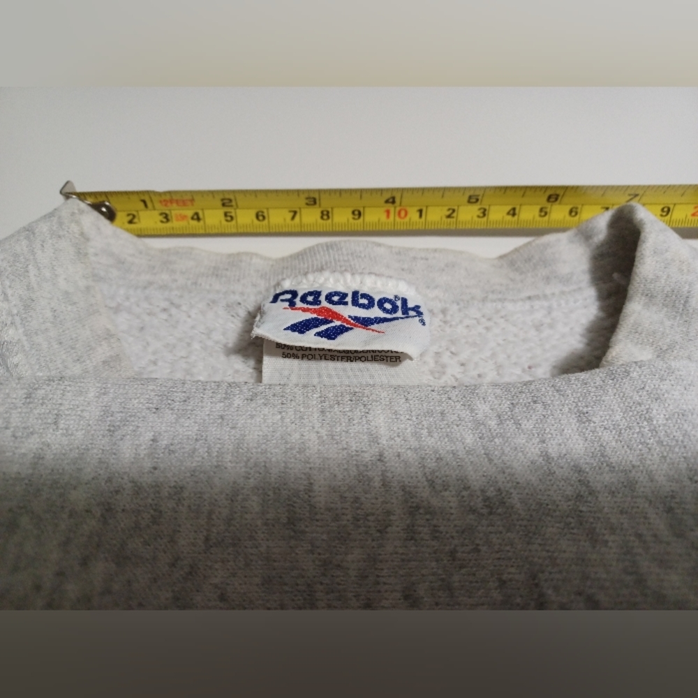 Old Worn Reebok Sweatshirt. - Picture 8 of 9